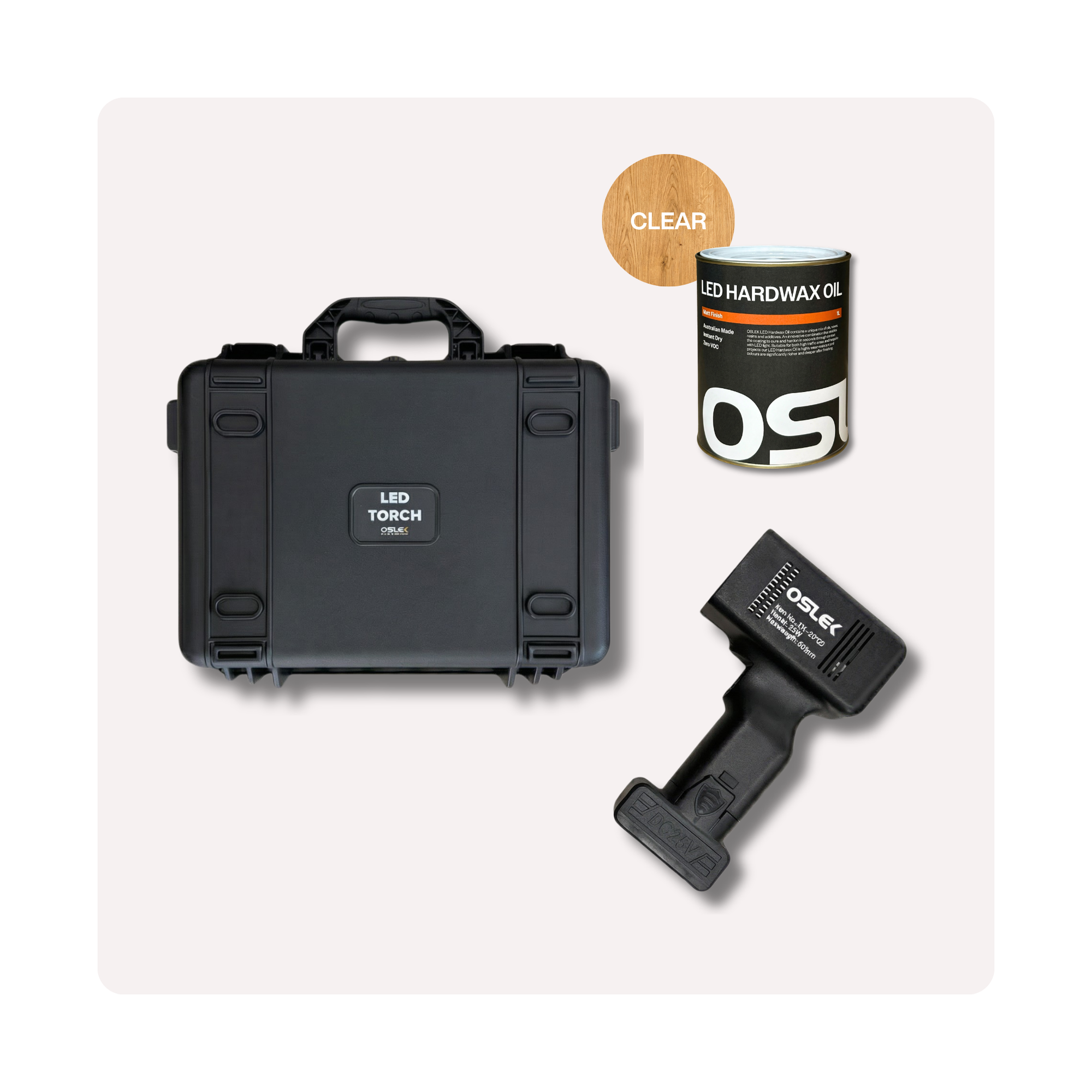 LED Hardwax Oil Starter Pack