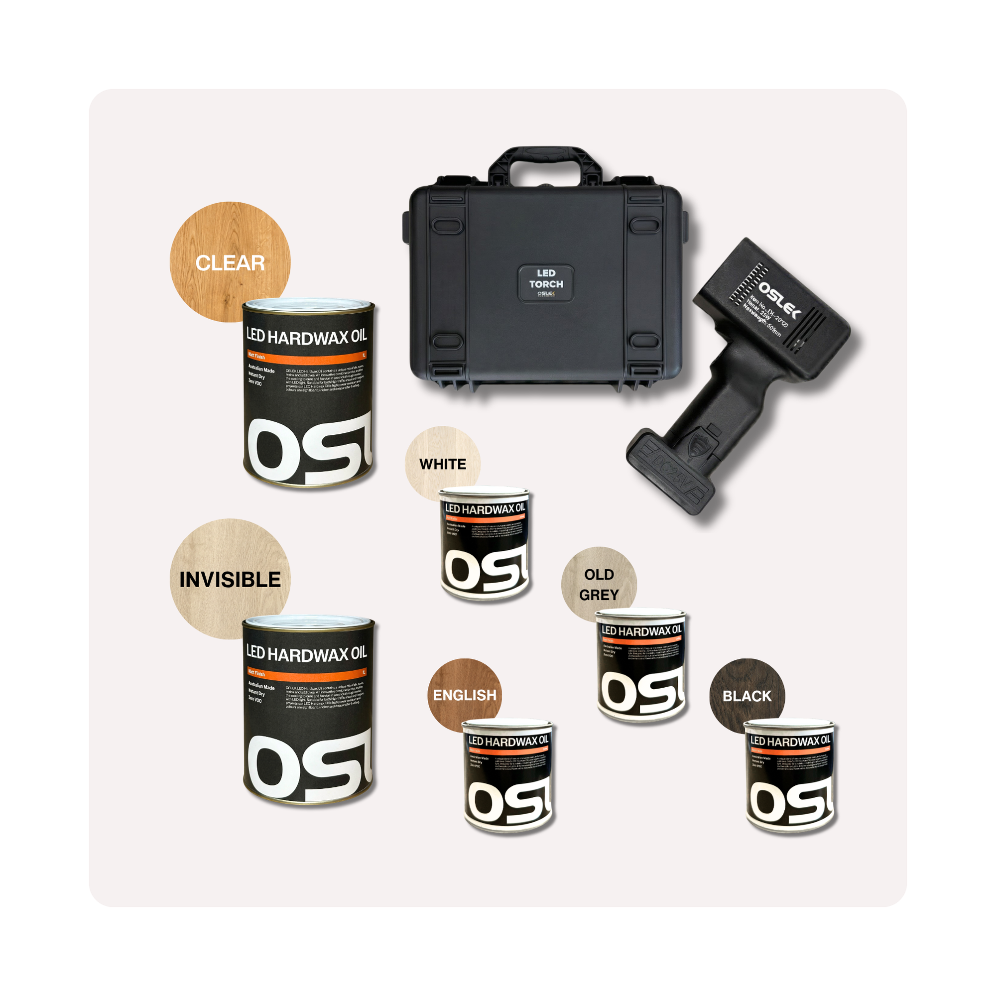 LED Hardwax Oil Signature Pack